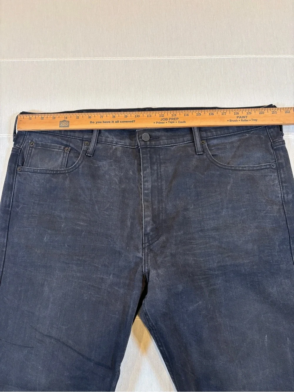 Levi’s 569 Loose Straight Jeans Men’s W40 L30 Black Washed Denim